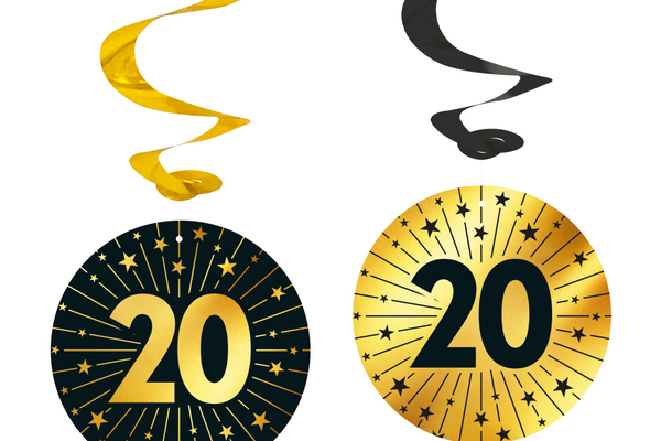 20 jaar versiering