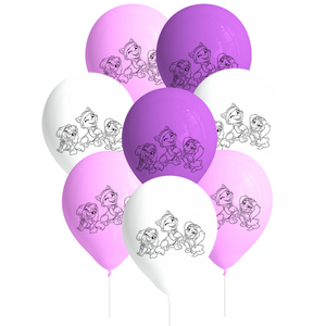 Ballonnen Paw Patrol Skye 8 stuks