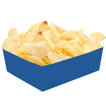 Chips bakjes blauw 5 stuks