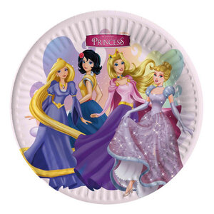 Gebaksbordjes Disney Prinsessen 8 stuks