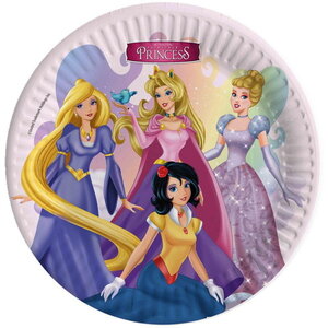 Bordjes Disney Prinsessen 8 stuks