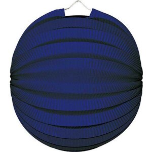 Lampion bol donkerblauw 23 cm