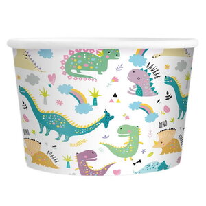 IJsbekertjes Dinosaurus Rainbow 6 stuks IJsbekertjes Dinosaurus Rainbow 6 stuks
