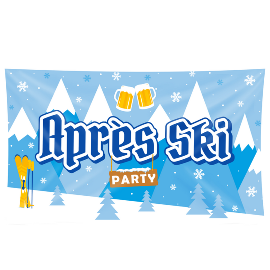 Vlag XL Après Ski 150cm x 90cm