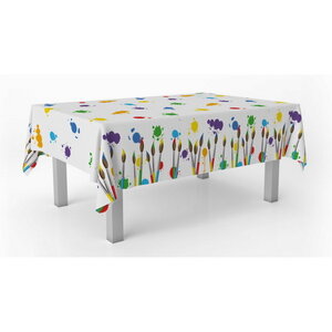 Tafelkleed Knutselen papier 137cm x 243cm Tafelkleed Knutselen papier 137cm x 243cm