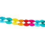 Slinger strik gekleurd 4 meter