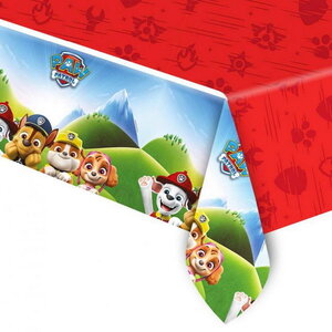 Tafelkleed Paw Patrol rood 120cm x 180cm Tafelkleed Paw Patrol rood 120cm x 180cm