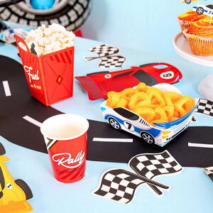 Snackbakjes autorace 3 stuks