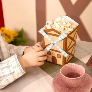 Popcorn bakjes Boerderij Molen 6 stuks