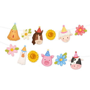 Slinger Boerderij figuren 190cm x 24cm