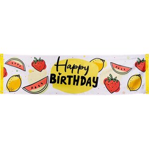 Spandoek fruit Happy Birthday Op is Op