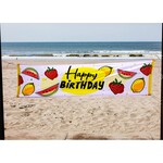 Spandoek fruit Happy Birthday