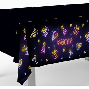 Tafelkleed NEON GLOW 120cm x 180cm