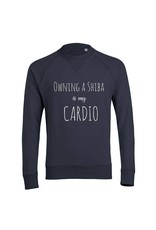 Shiba Boutique Owning A Shiba Is My Cardio Sweatshirt Heren