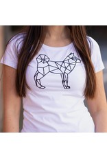 Shiba Boutique Geometric Shiba T-Shirt Women