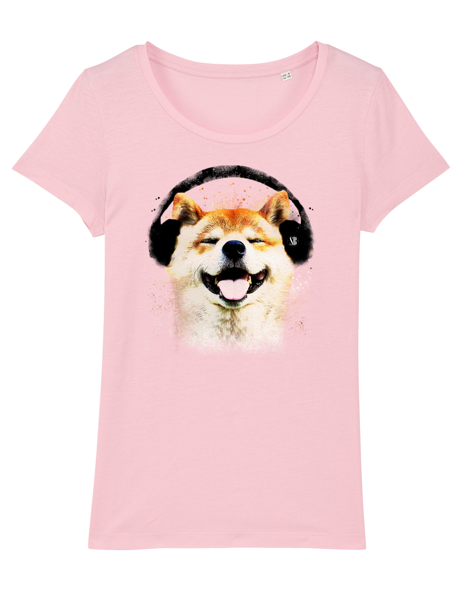 Shiba Boutique Shiba Headphone T-Shirt Women
