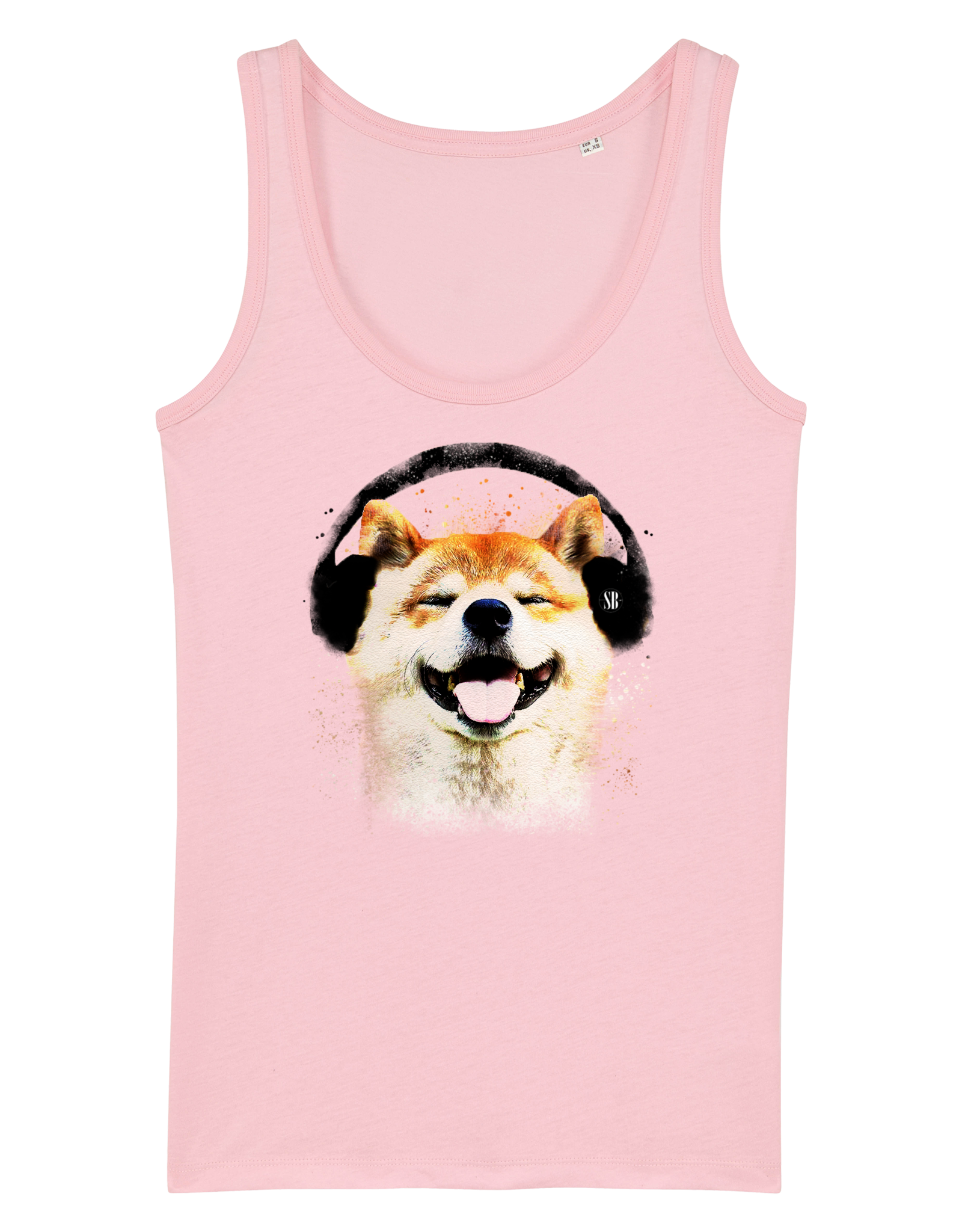 Shiba Boutique Shiba Headphone Tank Top Women