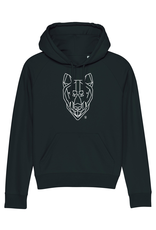 Shiba Boutique Geometric Shiba Inu Head Hoodie Women