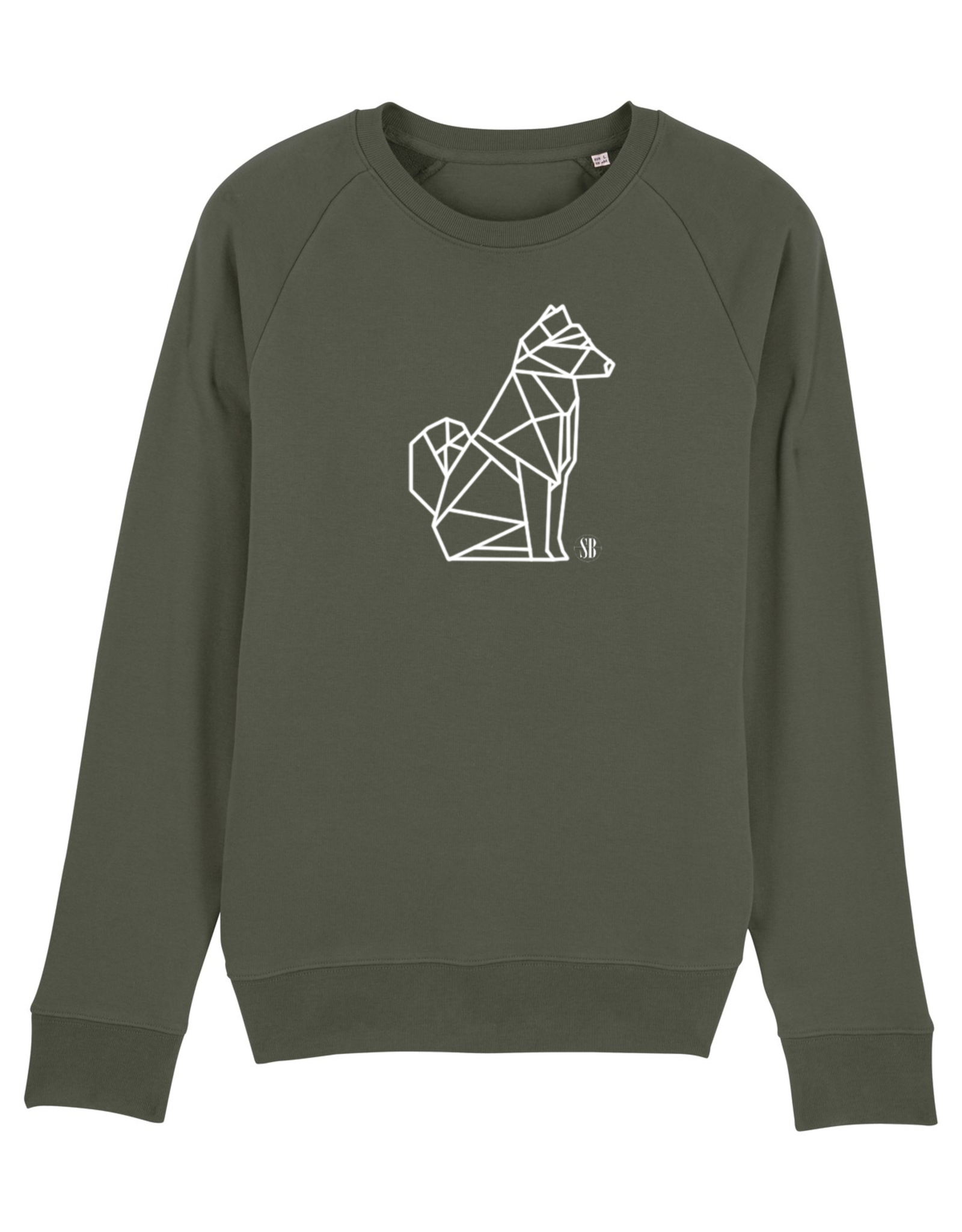 Shiba Boutique Geometrisch Shiba Zittend Sweatshirt Heren