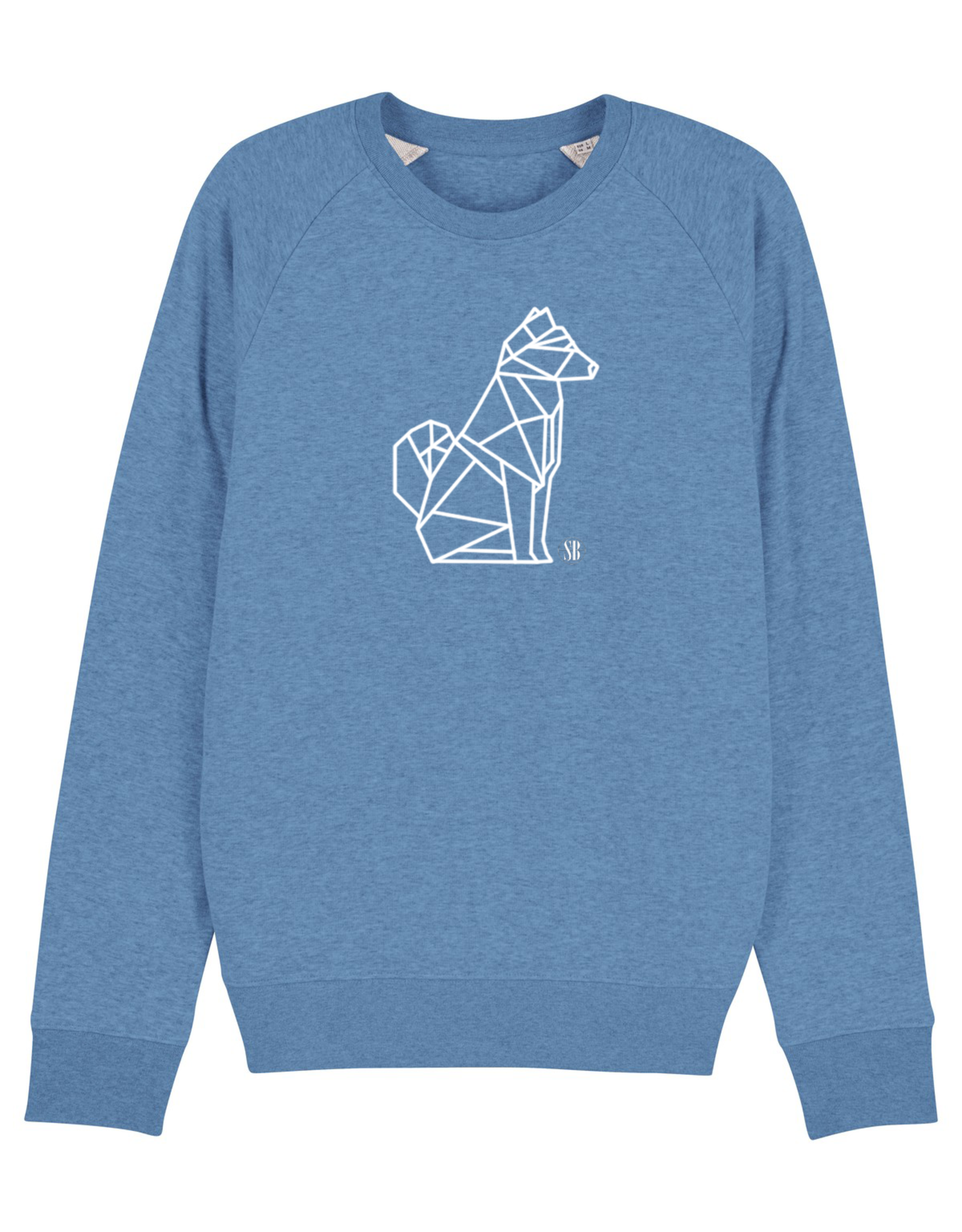 Shiba Boutique Geometrisch Shiba Zittend Sweatshirt Heren
