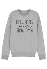 Shiba Boutique  Life Is Better With A Shiba Sweatshirt Men