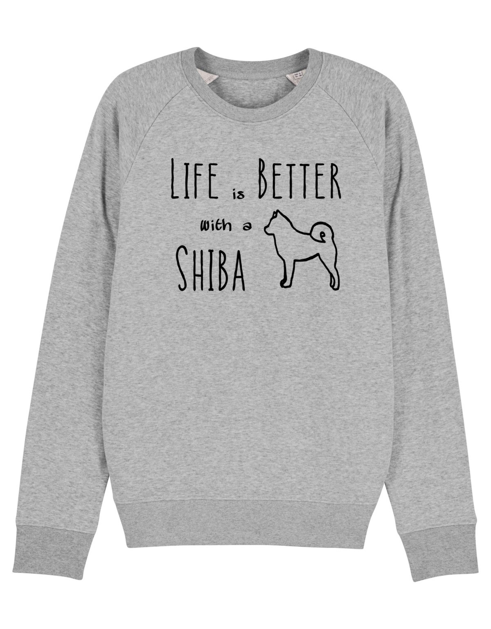 Shiba Boutique Life Is Better With A Shiba Sweatshirt Heren