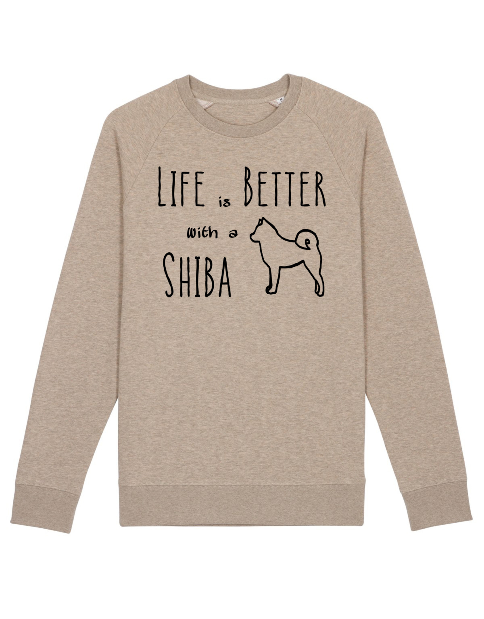 Shiba Boutique Life Is Better With A Shiba Sweatshirt Heren