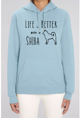 Shiba Boutique  Life Is Better With A Shiba Hoodie Women