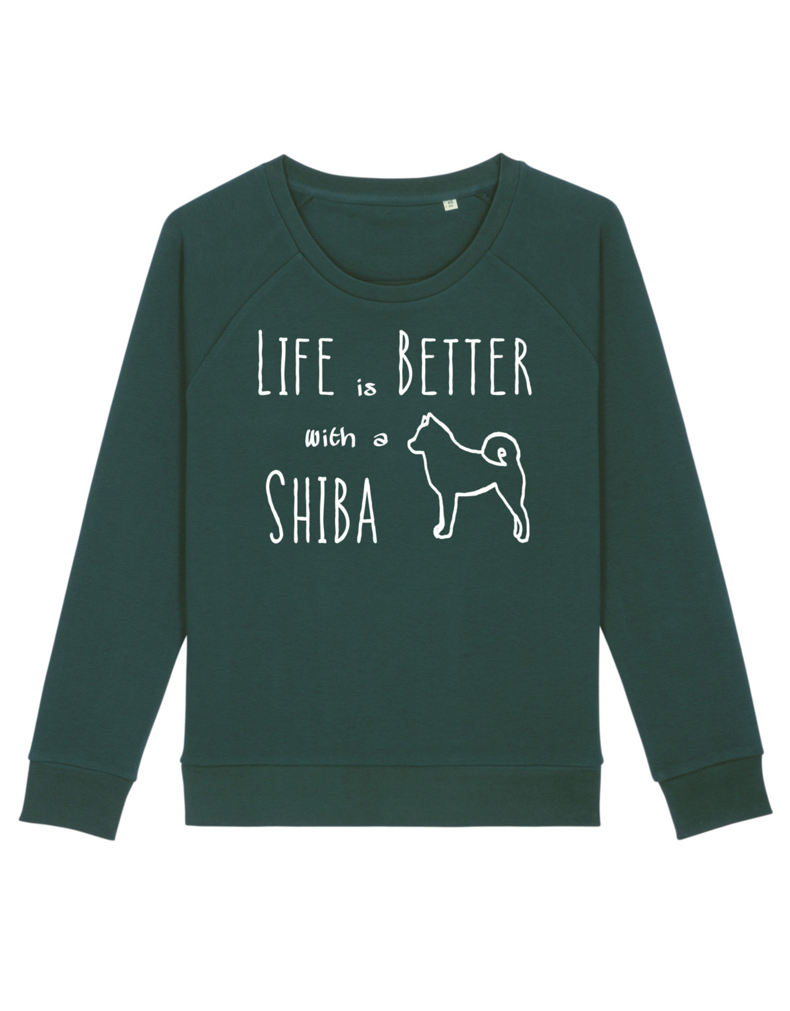 Shiba Boutique Life Is Better With A Shiba Sweatshirt Dames