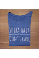 Shiba Boutique Shiba Hair Don't Care T-shirt Dames