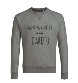 Shiba Boutique Owning A Shiba Is My Cardio Sweatshirt Men