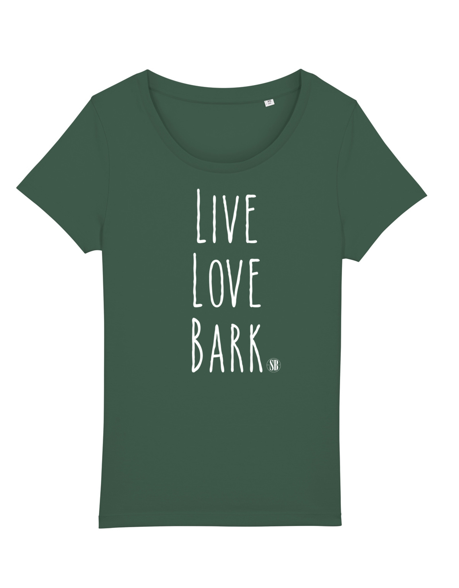 Shiba Boutique Shiba Love - Live Love Bark T-shirt Dames