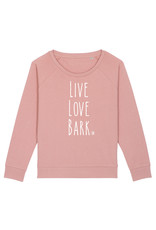 Shiba Boutique  Shiba Love - Live Love Bark Sweatshirt Women