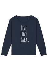 Shiba Boutique  Shiba Love - Live Love Bark Sweatshirt Women