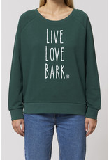 Shiba Boutique Shiba Love -  Live Love Bark Sweatshirt Dames