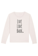 Shiba Boutique Shiba Love -  Live Love Bark Sweatshirt Dames
