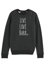 Shiba Boutique Shiba Love -  Live Love Bark Sweatshirt Men