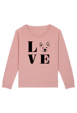 Shiba Boutique Shiba Love Sweatshirt Women