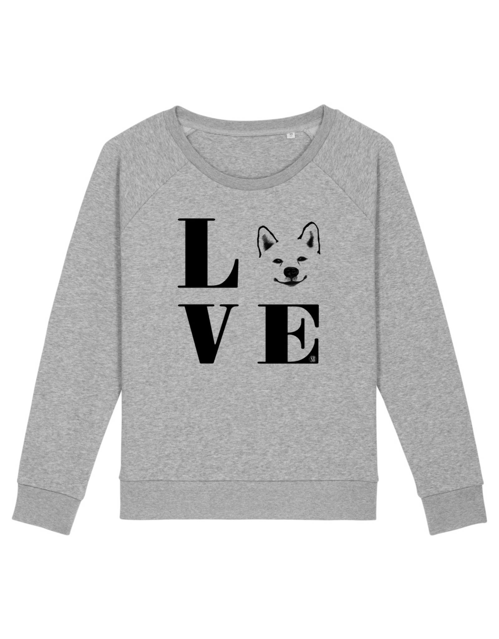 Shiba Boutique Shiba Love Sweatshirt Women