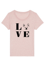 Shiba Boutique Shiba Love T-shirt Dames