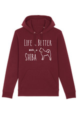 Shiba Boutique  Life Is Better With A Shiba Hoodie Men