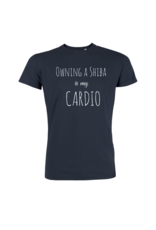 Shiba Boutique Owning A Shiba Is My Cardio T-shirt  Heren