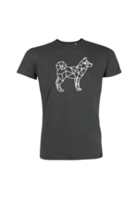 Shiba Boutique Geometric Shiba T-Shirt Men