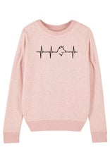 Shiba Boutique Shiba Heartbeat Sweatshirt Dames