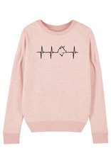 Shiba Boutique Shiba Heartbeat Sweatshirt Women