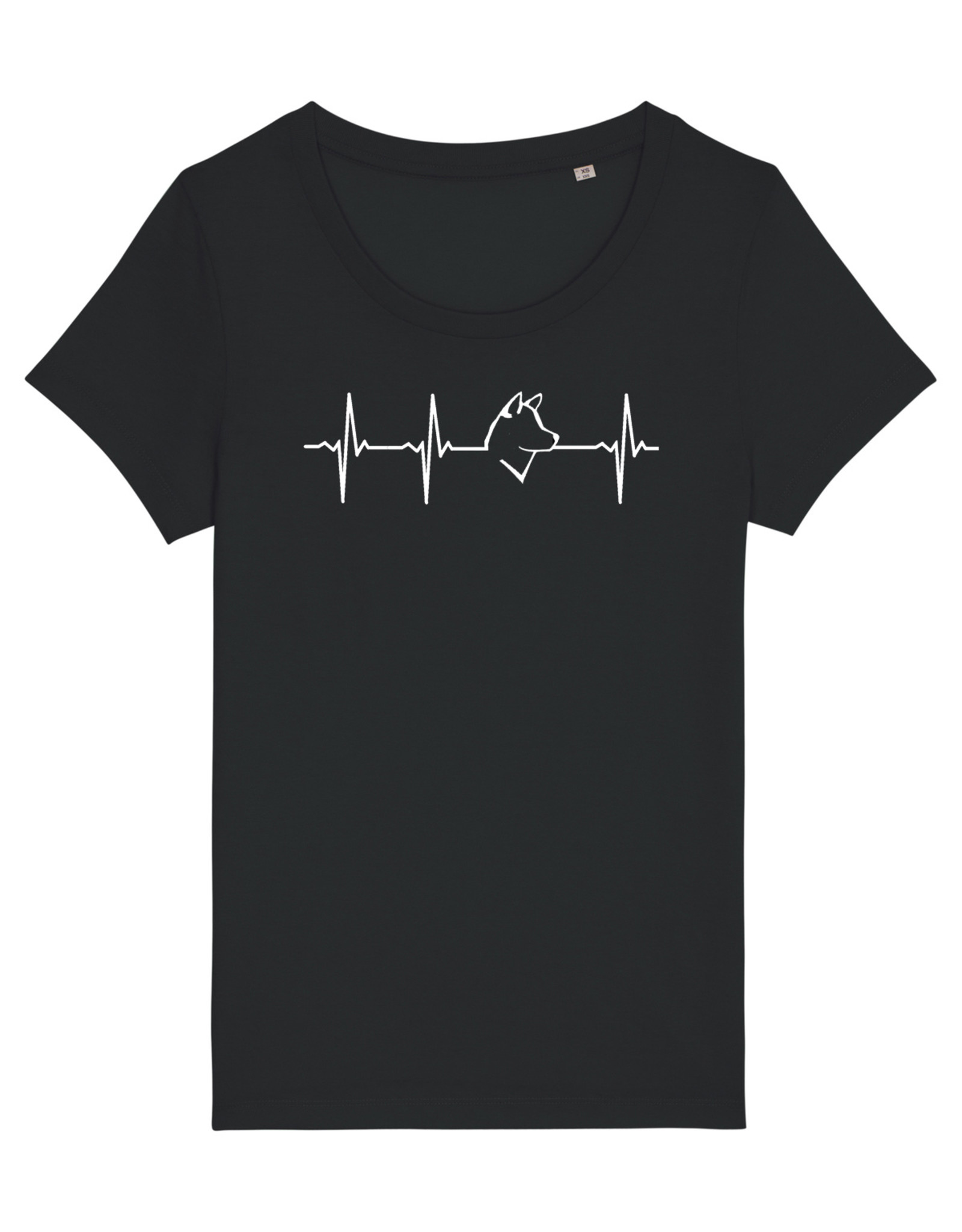 Shiba Boutique Shiba Heartbeat T-Shirt  Dames