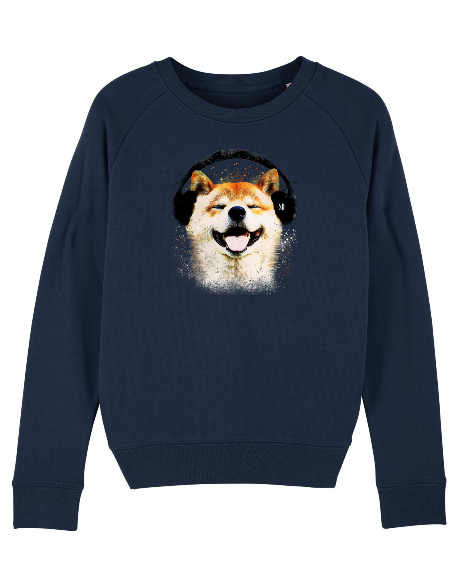 Shiba Boutique Shiba Headphone  Sweatshirt Dames