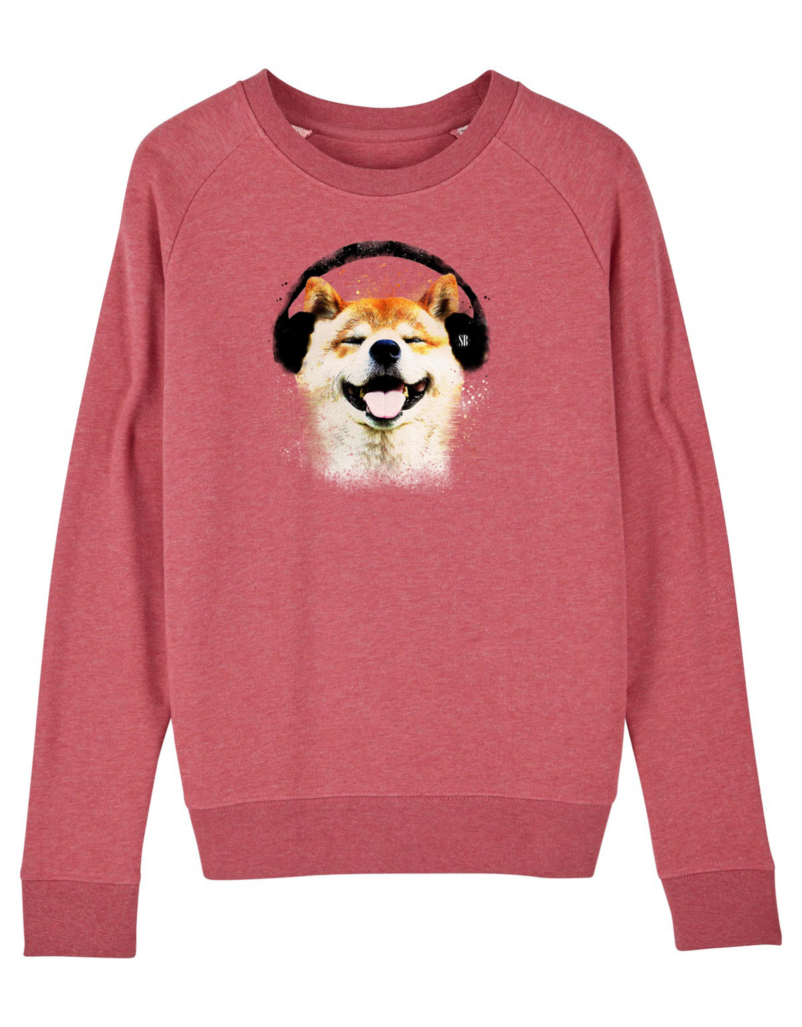 Shiba Boutique Shiba Headphone  Sweatshirt Dames