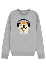Shiba Boutique Shiba Headphone Sweatshirt Men