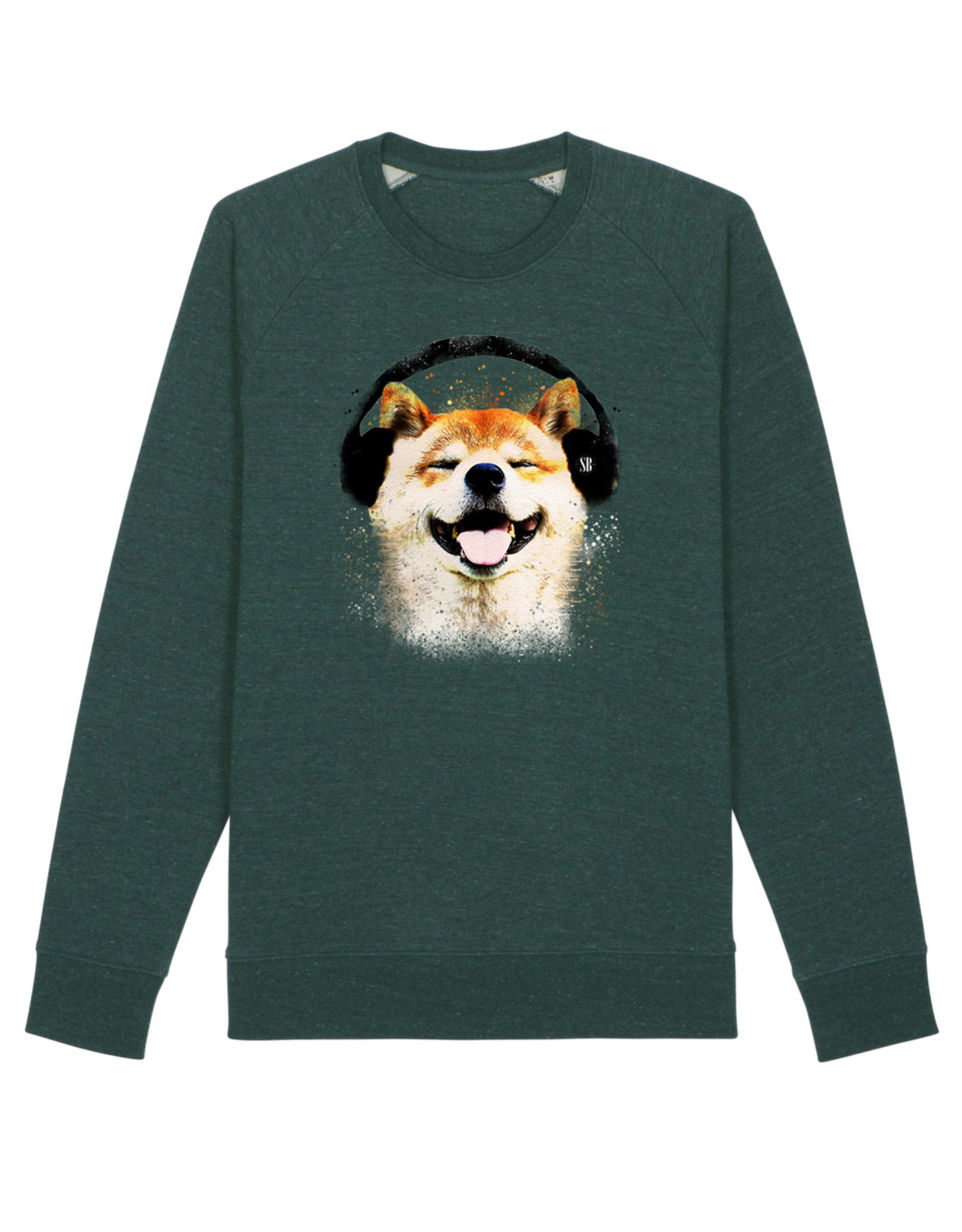 Shiba Boutique Shiba Headphone Sweatshirt Heren